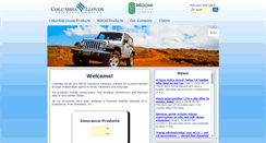 Desktop Screenshot of mdowinsurance.com