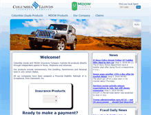 Tablet Screenshot of mdowinsurance.com